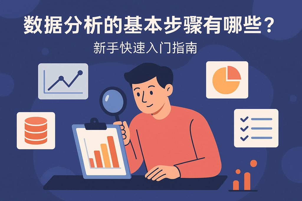 数据分析的基本步骤有哪些？新手快速入门指南
