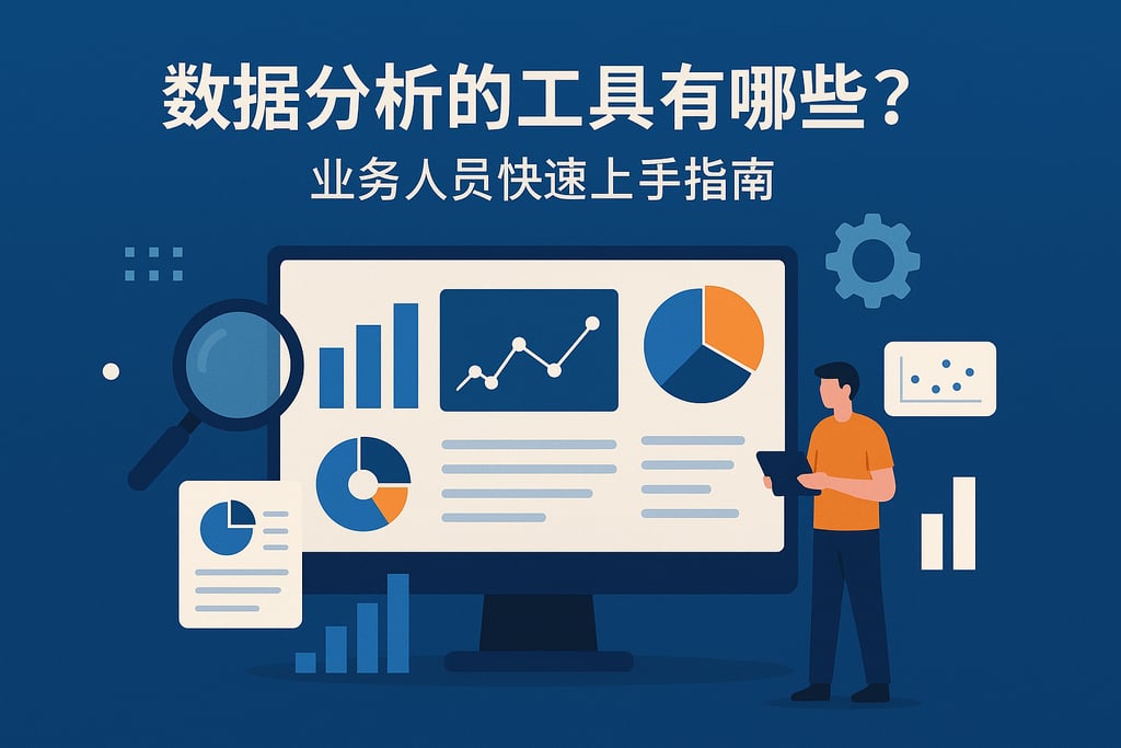 数据分析的工具有哪些？业务人员快速上手指南