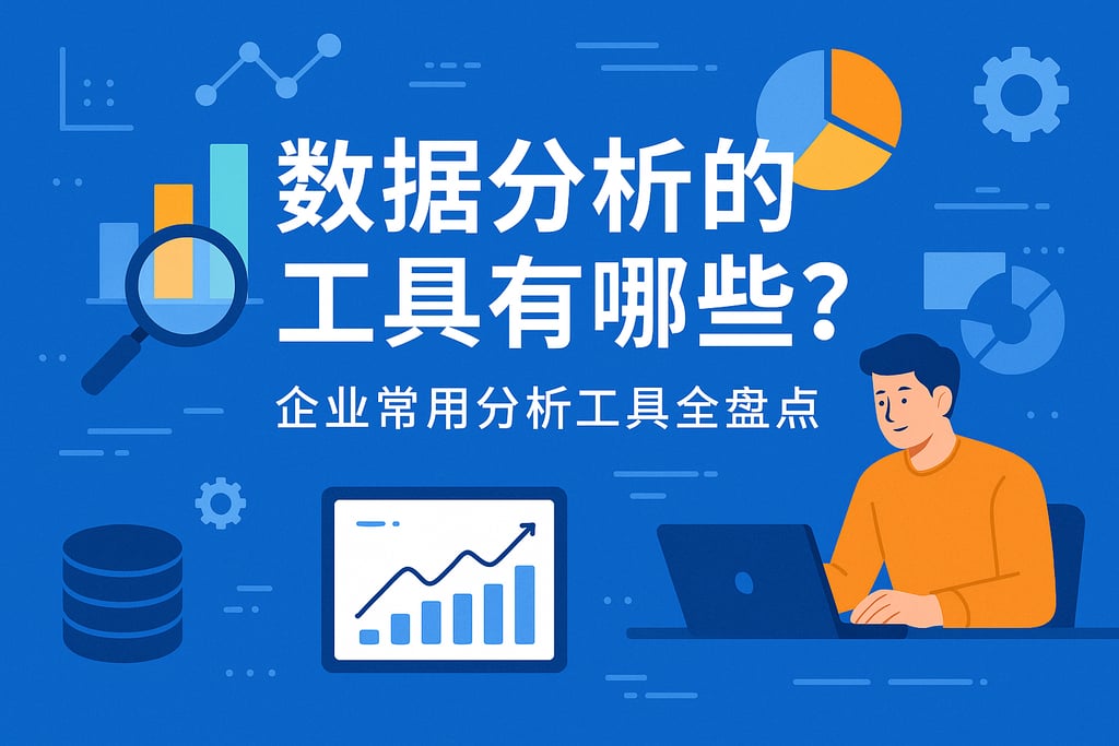 数据分析的工具有哪些？企业常用分析工具全盘点