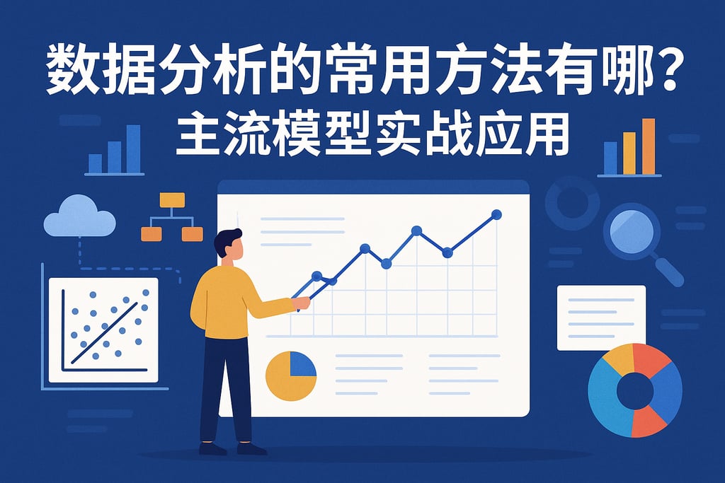 数据分析的常用方法有哪些？主流模型实战应用
