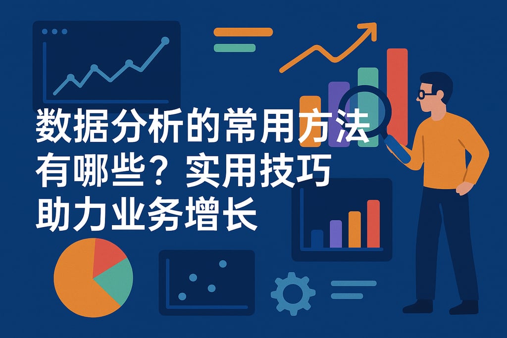 数据分析的常用方法有哪些？实用技巧助力业务增长
