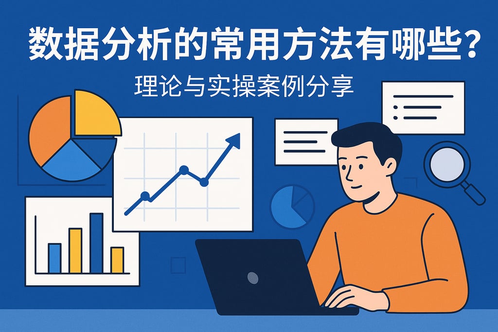数据分析的常用方法有哪些？理论与实操案例分享