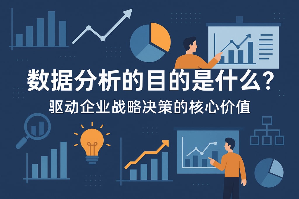 数据分析的目的是什么？驱动企业战略决策的核心价值