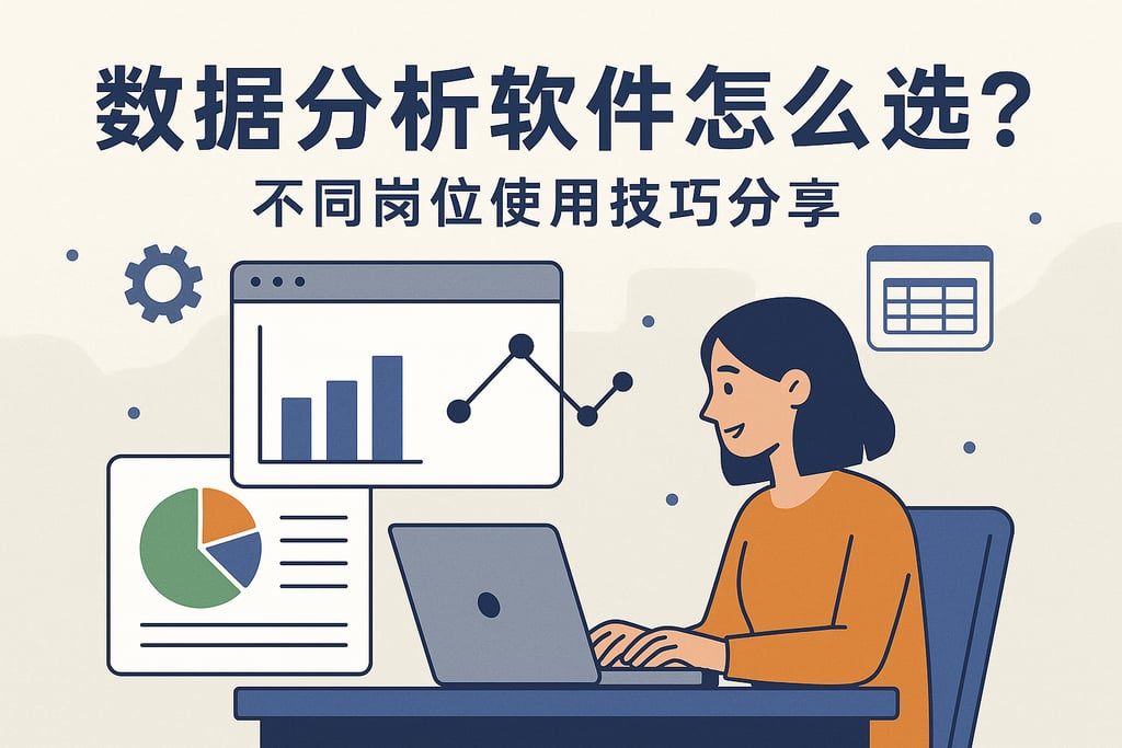 数据分析的软件怎么选？不同岗位使用技巧分享
