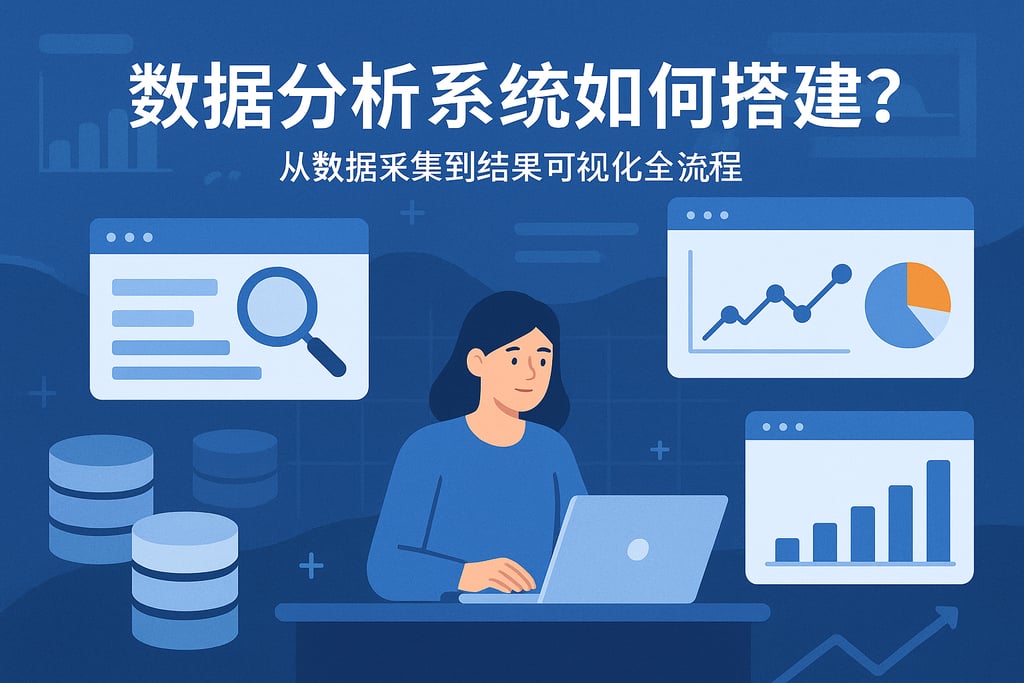 数据分析系统如何搭建？从数据采集到结果可视化全流程