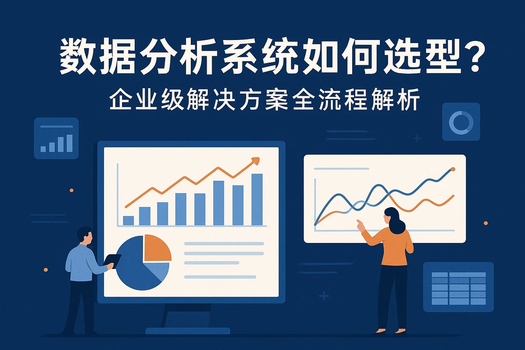 数据分析系统如何选型？企业级解决方案全流程解析