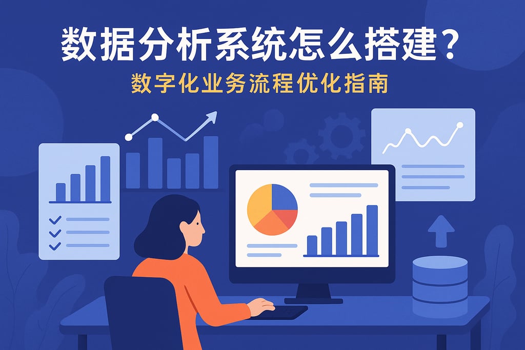 数据分析系统怎么搭建？数字化业务流程优化指南