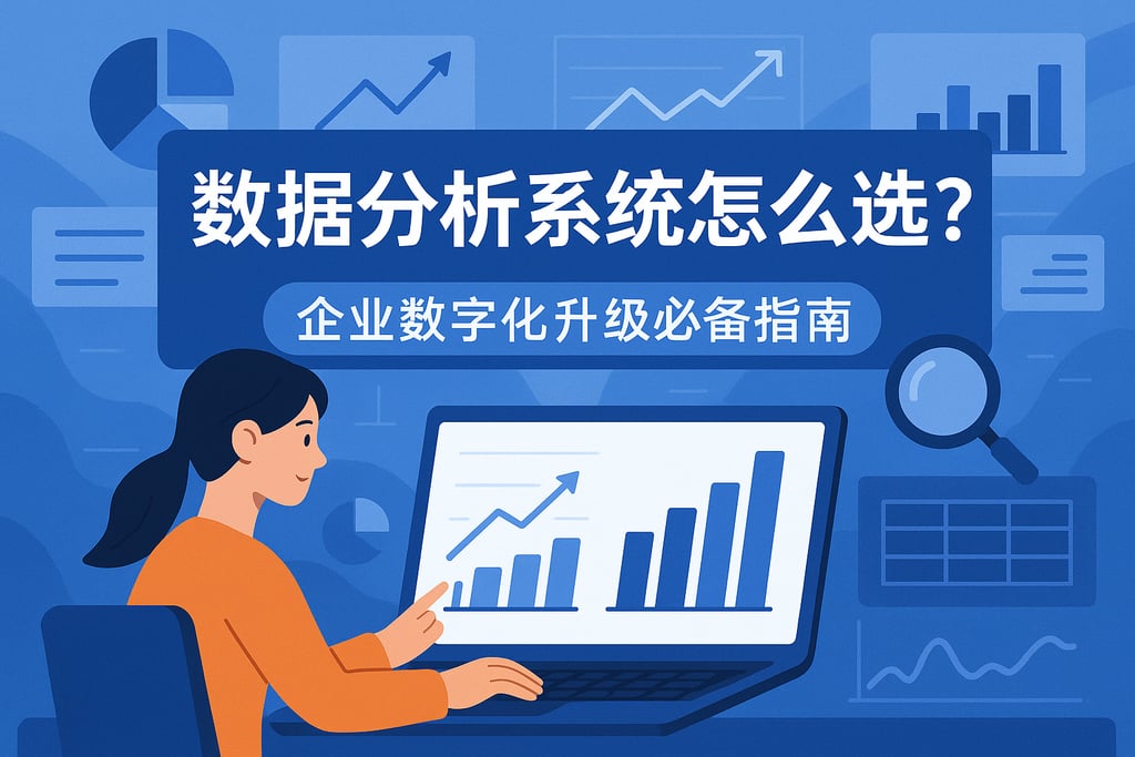 数据分析系统怎么选？企业数字化升级必备指南