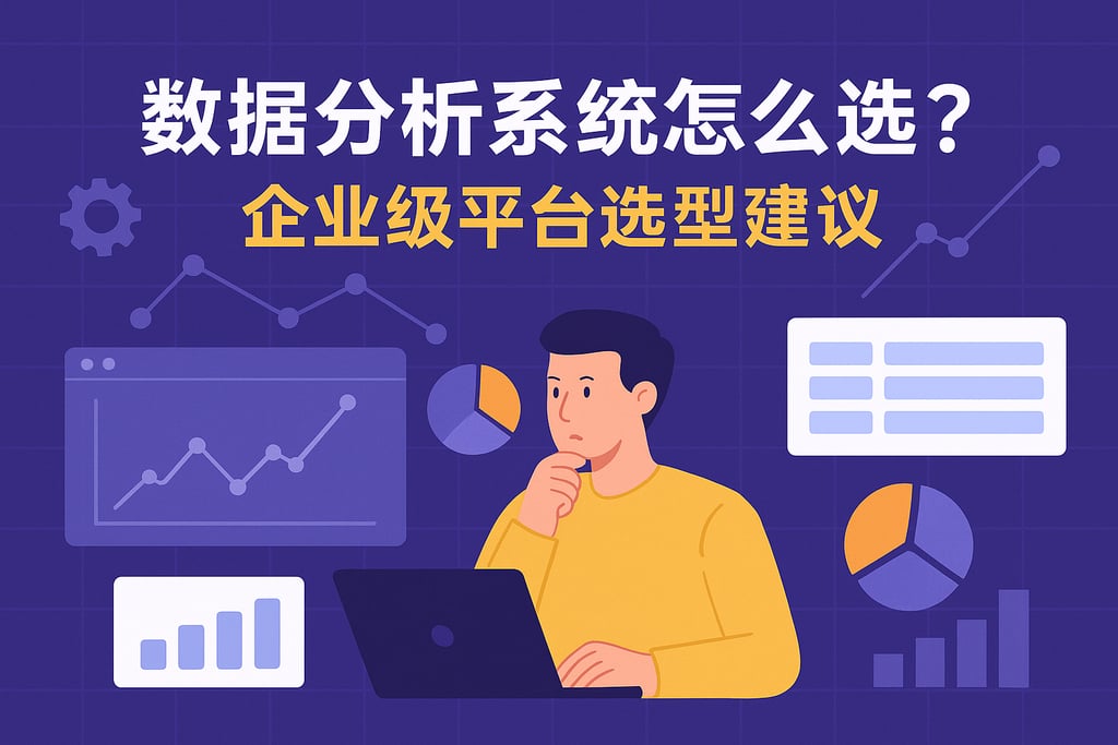 数据分析系统怎么选？企业级平台选型建议