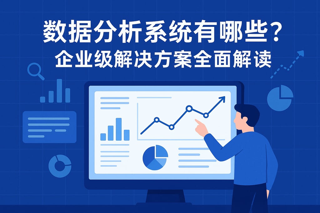 数据分析系统有哪些？企业级解决方案全面解读