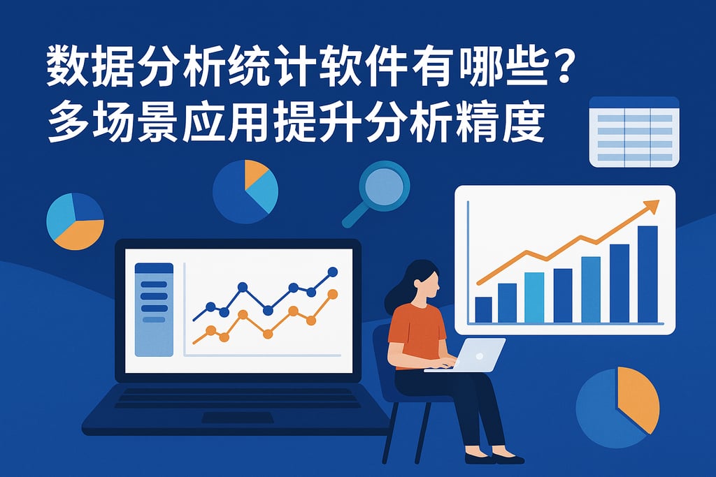 数据分析统计软件有哪些？多场景应用提升分析精度