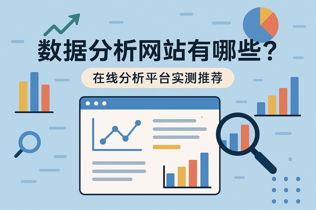 数据分析网站有哪些？在线分析平台实测推荐