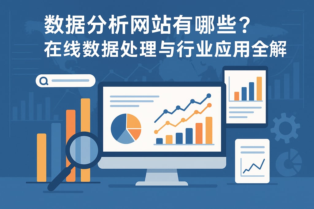 数据分析网站有哪些？在线数据处理与行业应用全解