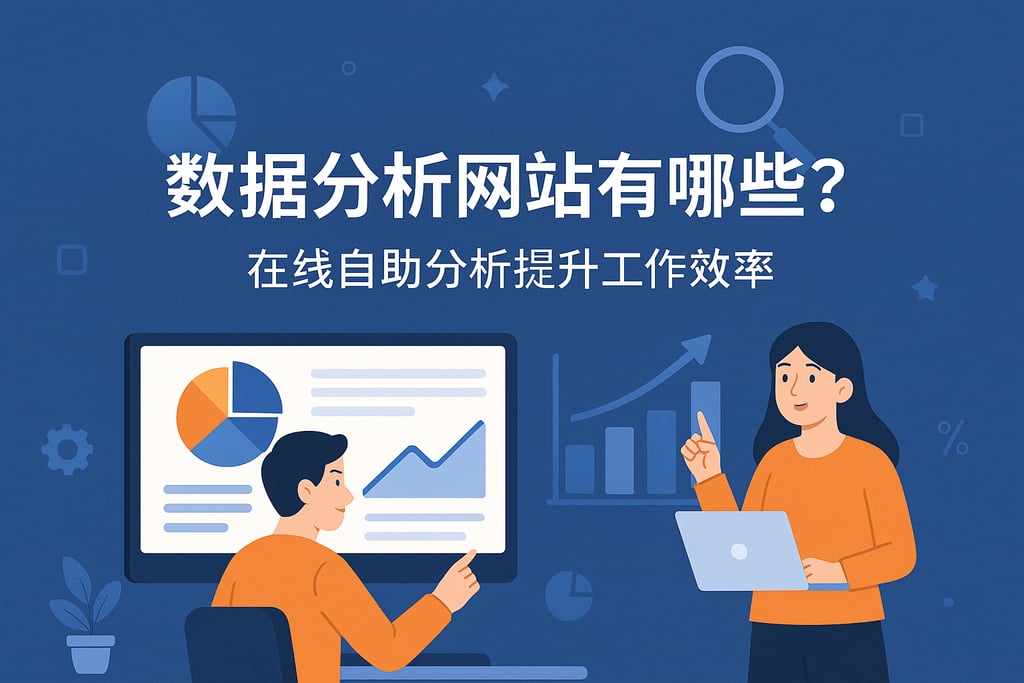 数据分析网站有哪些？在线自助分析提升工作效率
