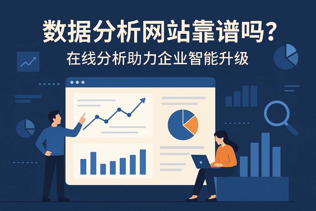 数据分析网站靠谱吗？在线分析助力企业智能升级