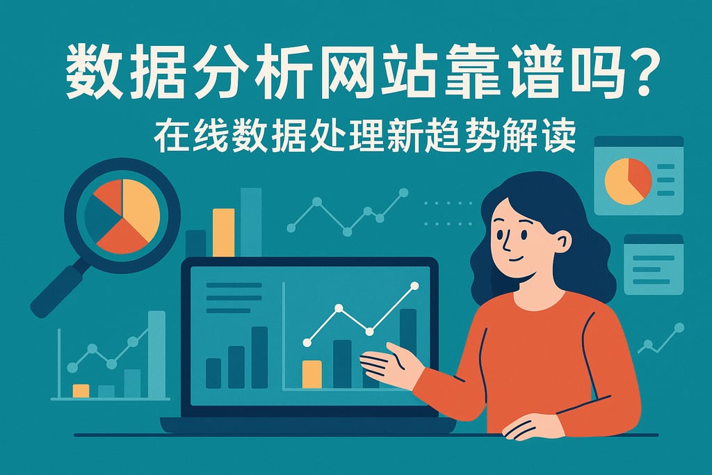 数据分析网站靠谱吗？在线数据处理新趋势解读