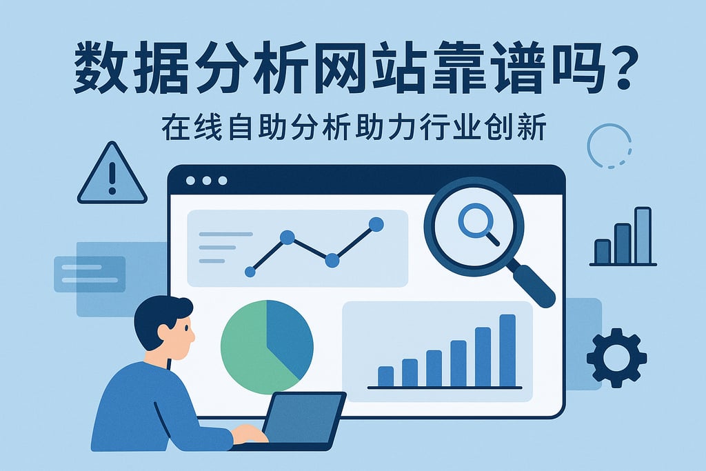 数据分析网站靠谱吗？在线自助分析助力行业创新