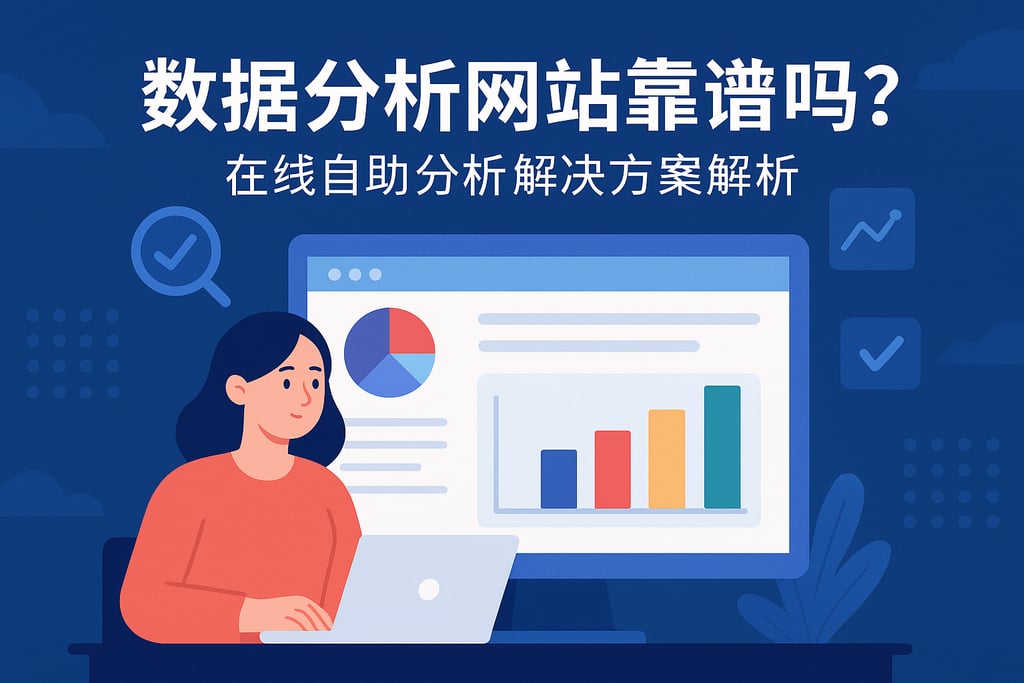 数据分析网站靠谱吗？在线自助分析解决方案解析