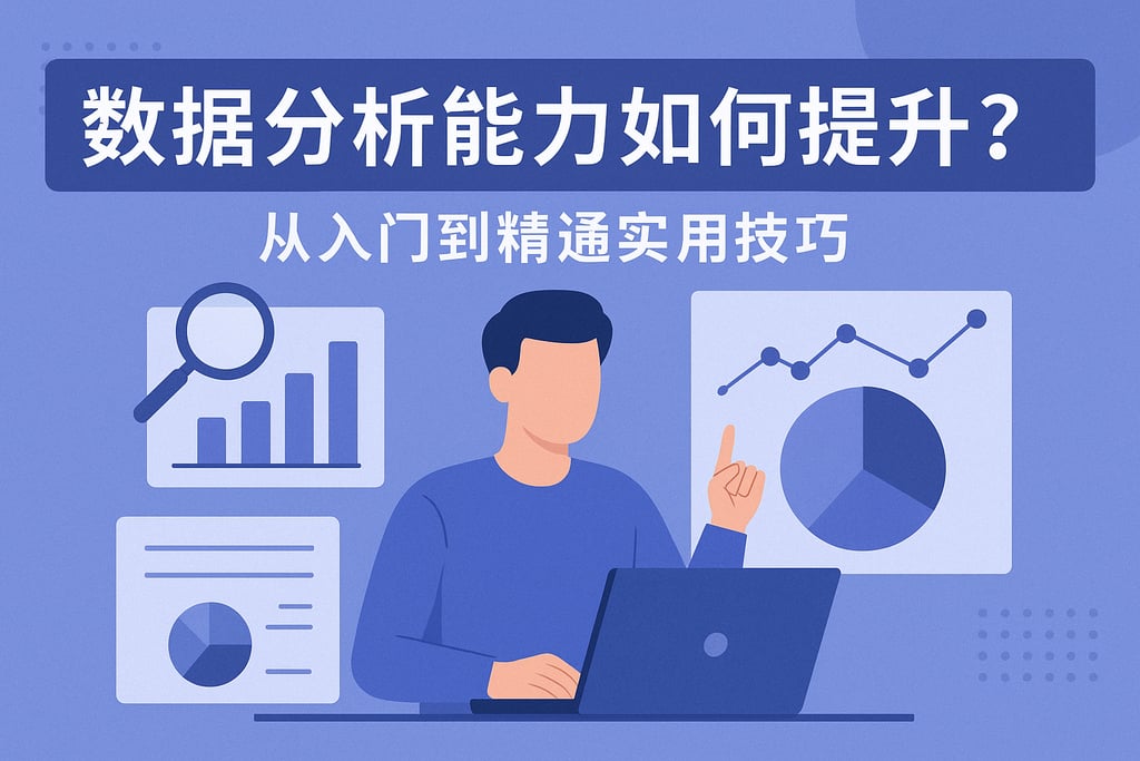 数据分析能力如何提升？从入门到精通实用技巧