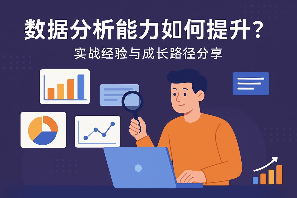 数据分析能力如何提升？实战经验与成长路径分享