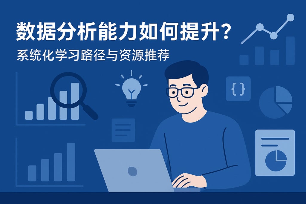数据分析能力如何提升？系统化学习路径与资源推荐