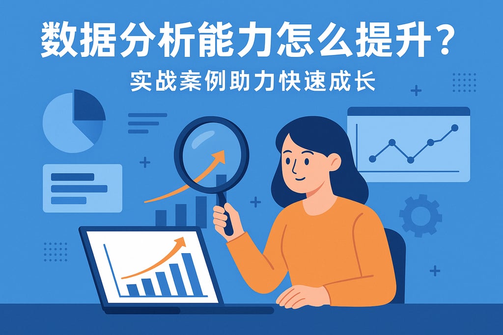 数据分析能力怎么提升？实战案例助力快速成长