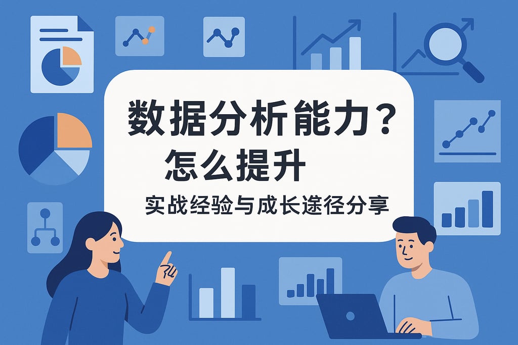 数据分析能力怎么提升？实战经验与成长路径分享
