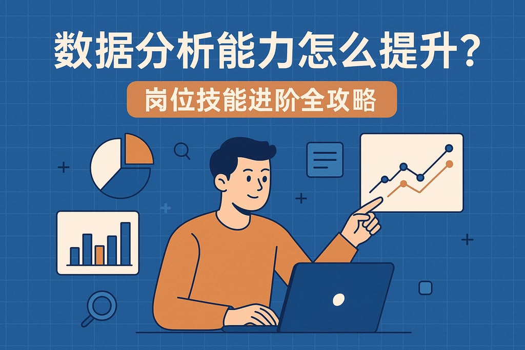 数据分析能力怎么提升？岗位技能进阶全攻略