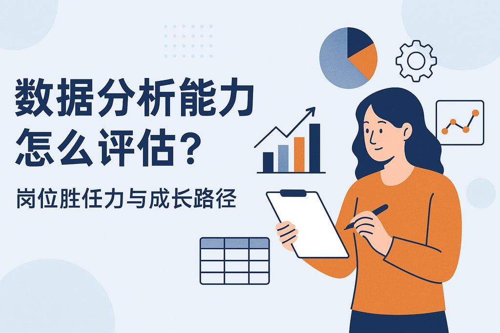 数据分析能力怎么评估？岗位胜任力与成长路径