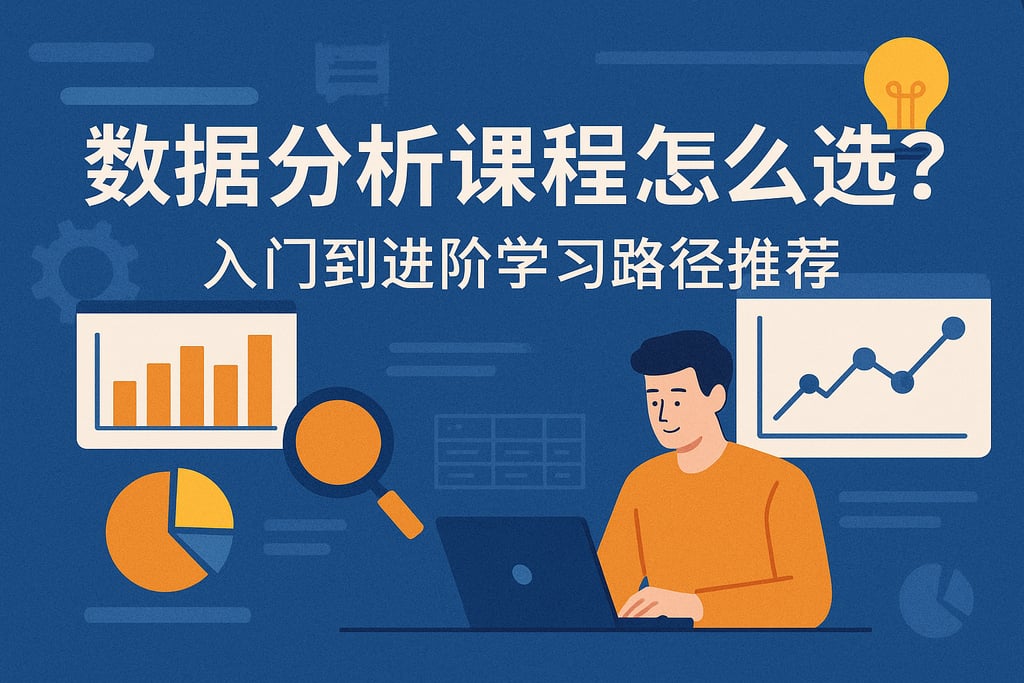 数据分析课程怎么选？入门到进阶学习路径推荐