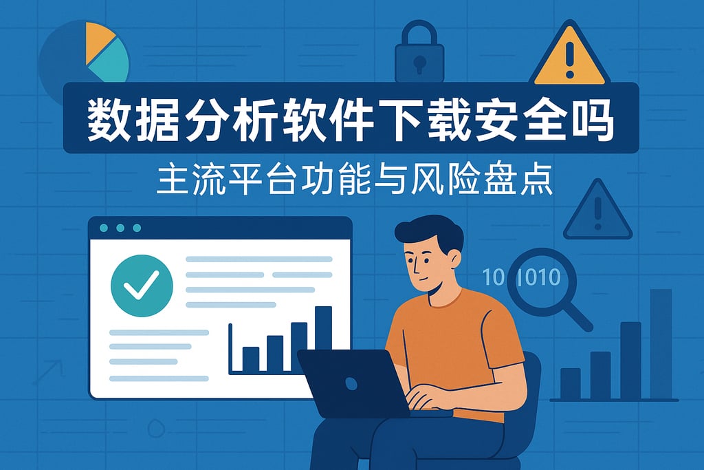数据分析软件下载安全吗？主流平台功能与风险盘点