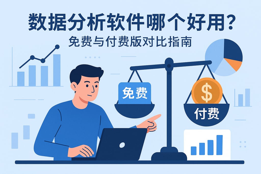 数据分析软件哪个好用？免费与付费版对比指南