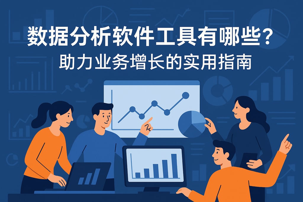数据分析软件工具有哪些？助力业务增长的实用指南