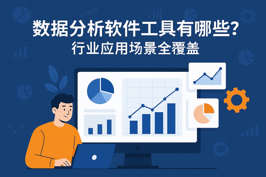 数据分析软件工具有哪些？行业应用场景全覆盖