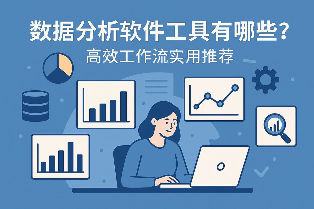 数据分析软件工具有哪些？高效工作流实用推荐
