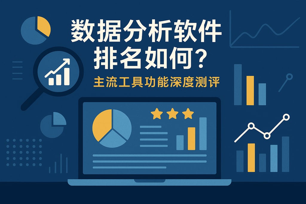 数据分析软件排名如何？主流工具功能深度测评