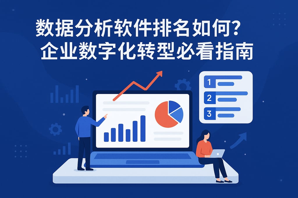数据分析软件排名如何？企业数字化转型必看指南