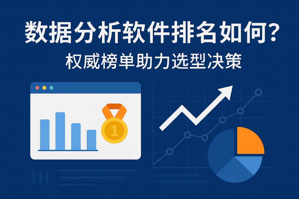 数据分析软件排名如何？权威榜单助力选型决策