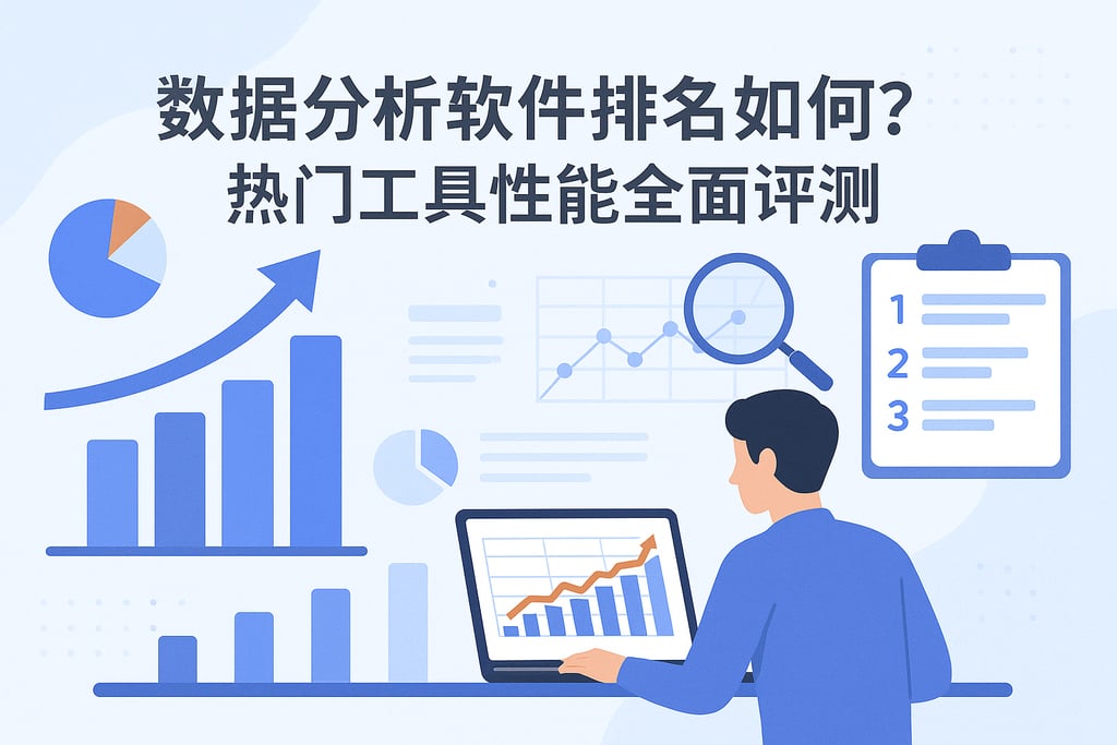 数据分析软件排名如何？热门工具性能全面评测