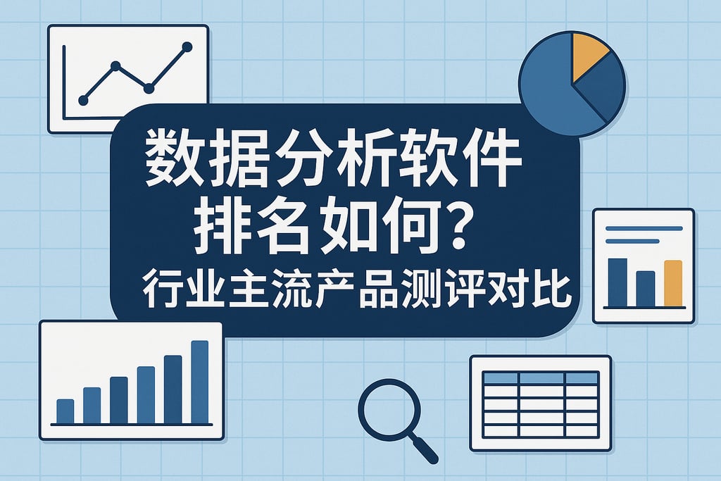 数据分析软件排名如何？行业主流产品测评对比