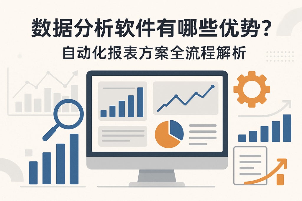 数据分析软件有哪些优势？自动化报表方案全流程解析