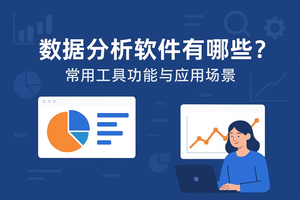 数据分析软件有哪些？常用工具功能与应用场景