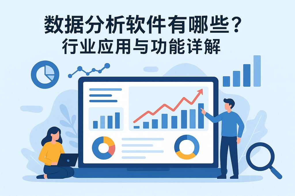 数据分析软件有哪些？行业应用与功能详解