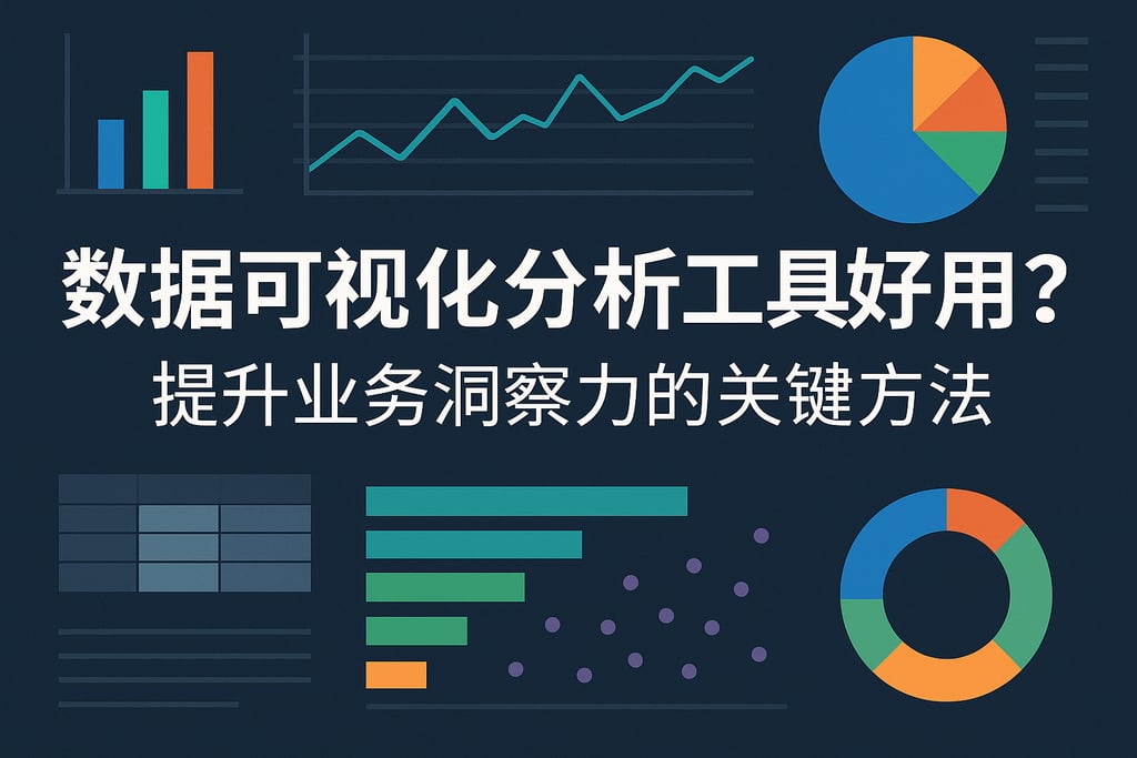 数据可视化分析工具好用吗？提升业务洞察力的关键方法