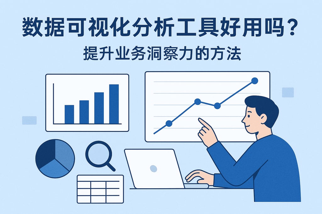 数据可视化分析工具好用吗？提升业务洞察力的方法