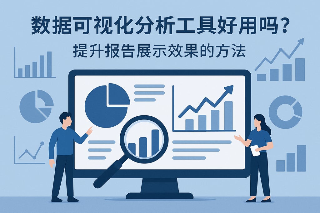 数据可视化分析工具好用吗？提升报告展示效果的方法