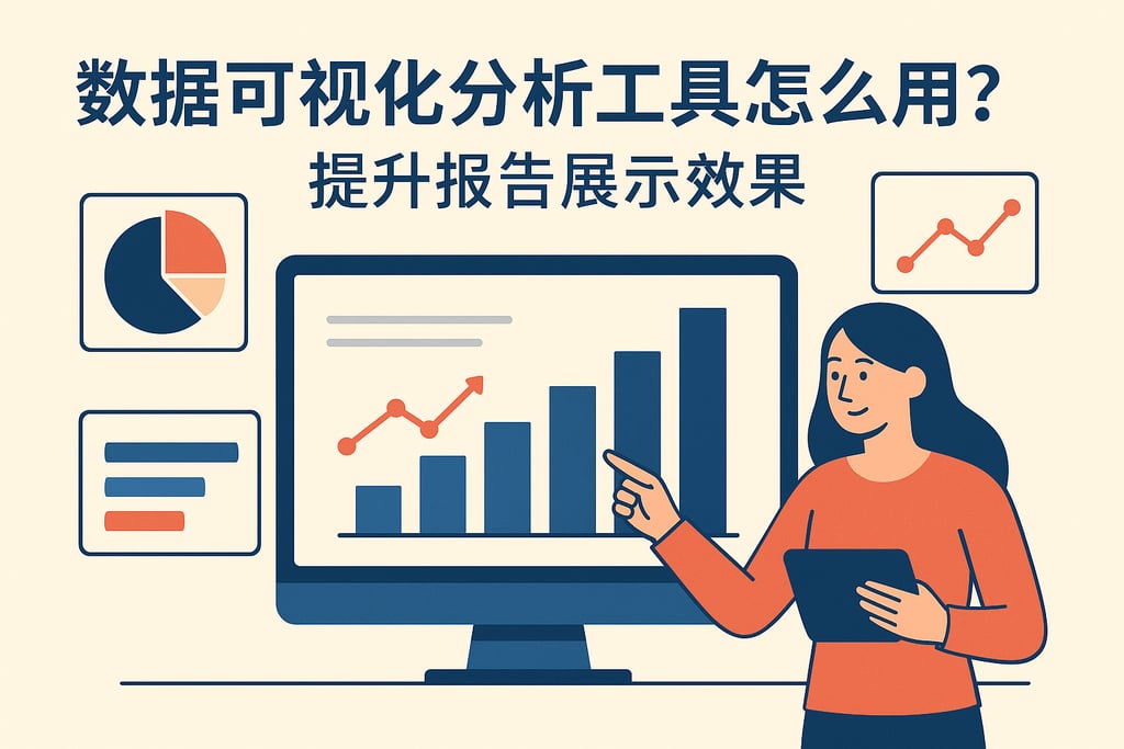 数据可视化分析工具怎么用？提升报告展示效果