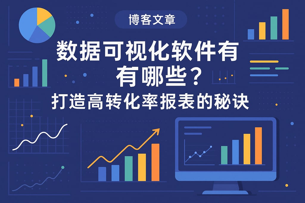 数据可视化软件有哪些？打造高转化率报表的秘诀