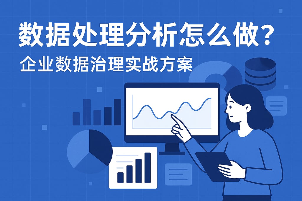 数据处理分析怎么做？企业数据治理实战方案