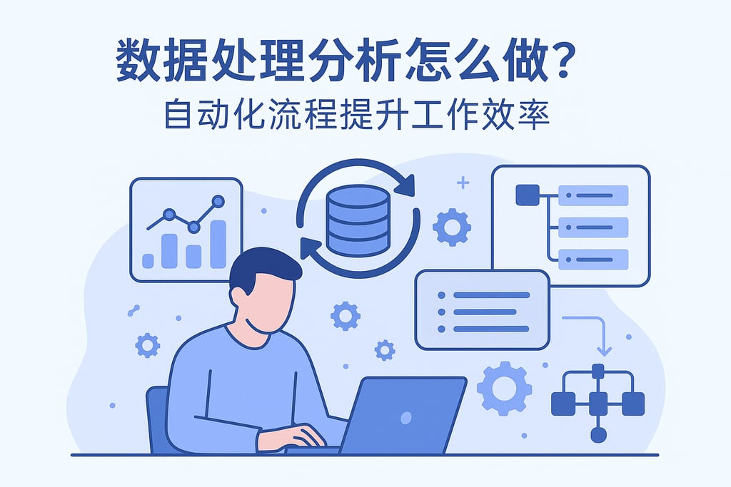 数据处理分析怎么做？自动化流程提升工作效率